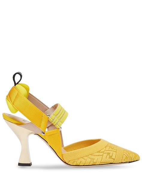 colibri fendi shoes|fendi slingback.